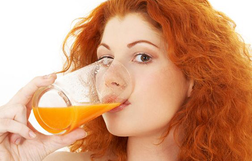 Juicing Carrots Hair